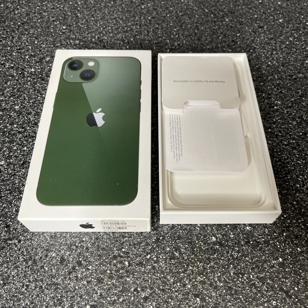 Apple iPhone 13 - 128GB - Green (Verizon) BOX ONLY!