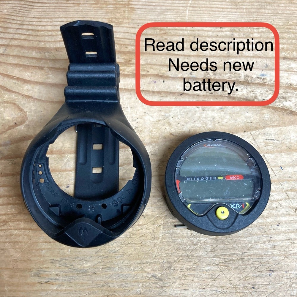 Aeris XR1 Scuba Dive Wrist Computer **Needs New Battery**