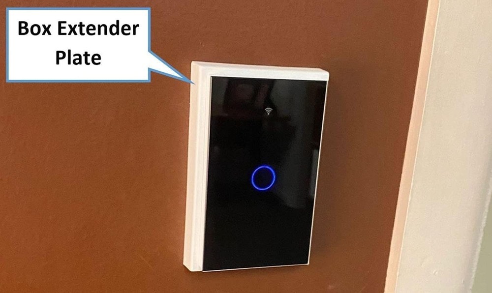 Practical 2-Pack Non-Metallic Shallow Box Extender: Quick Install, White Finish