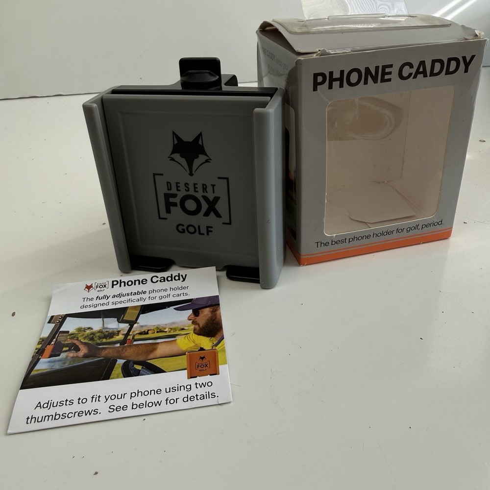 Desert Fox Phone Caddy in Gray