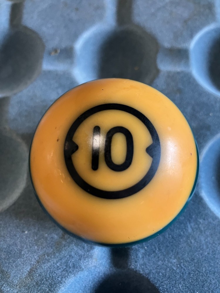 Brunswick Centennial Pool Billiard Pocket Ball #10 Replacement