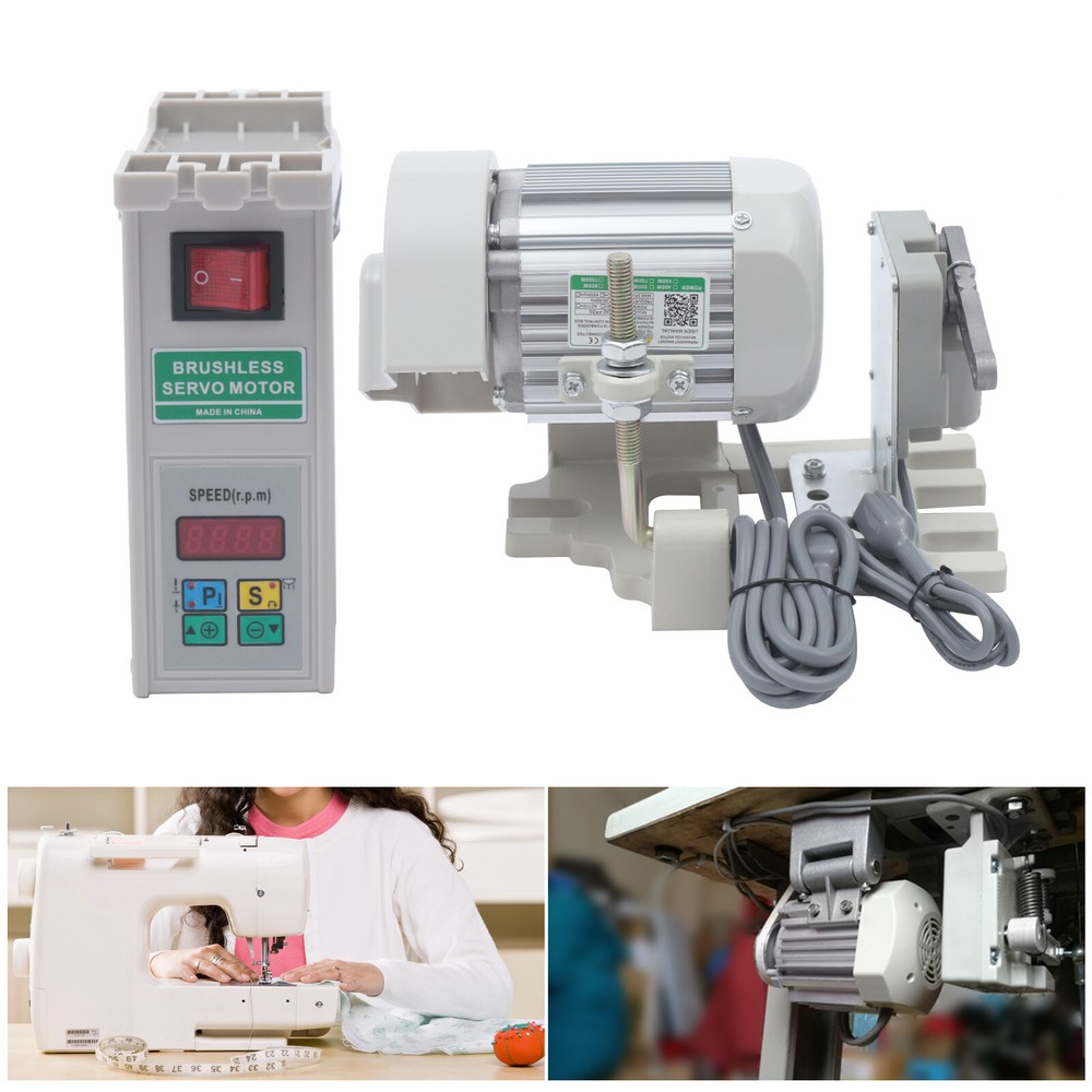 Brushless Sewing Machine Servo Motor 600W Energy Saving