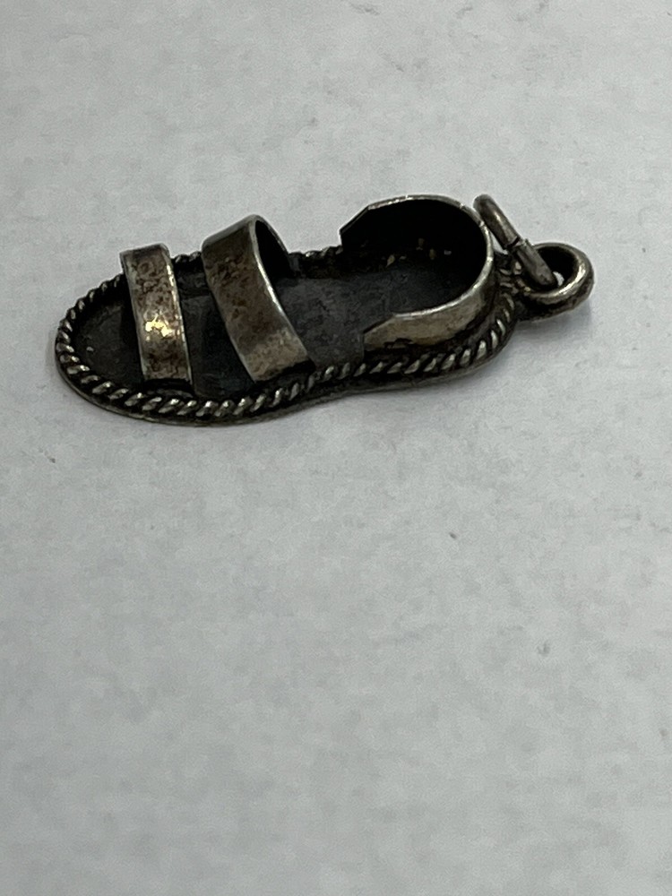 VINTAGE 925 SILVER SANDAL PENDANT