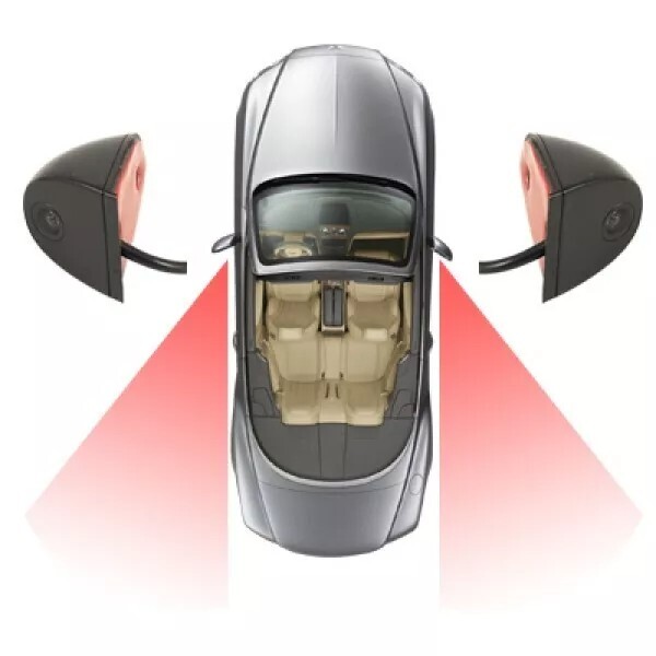 Accele SVC600 Side Flush Mount Camera w/ easy mounting process