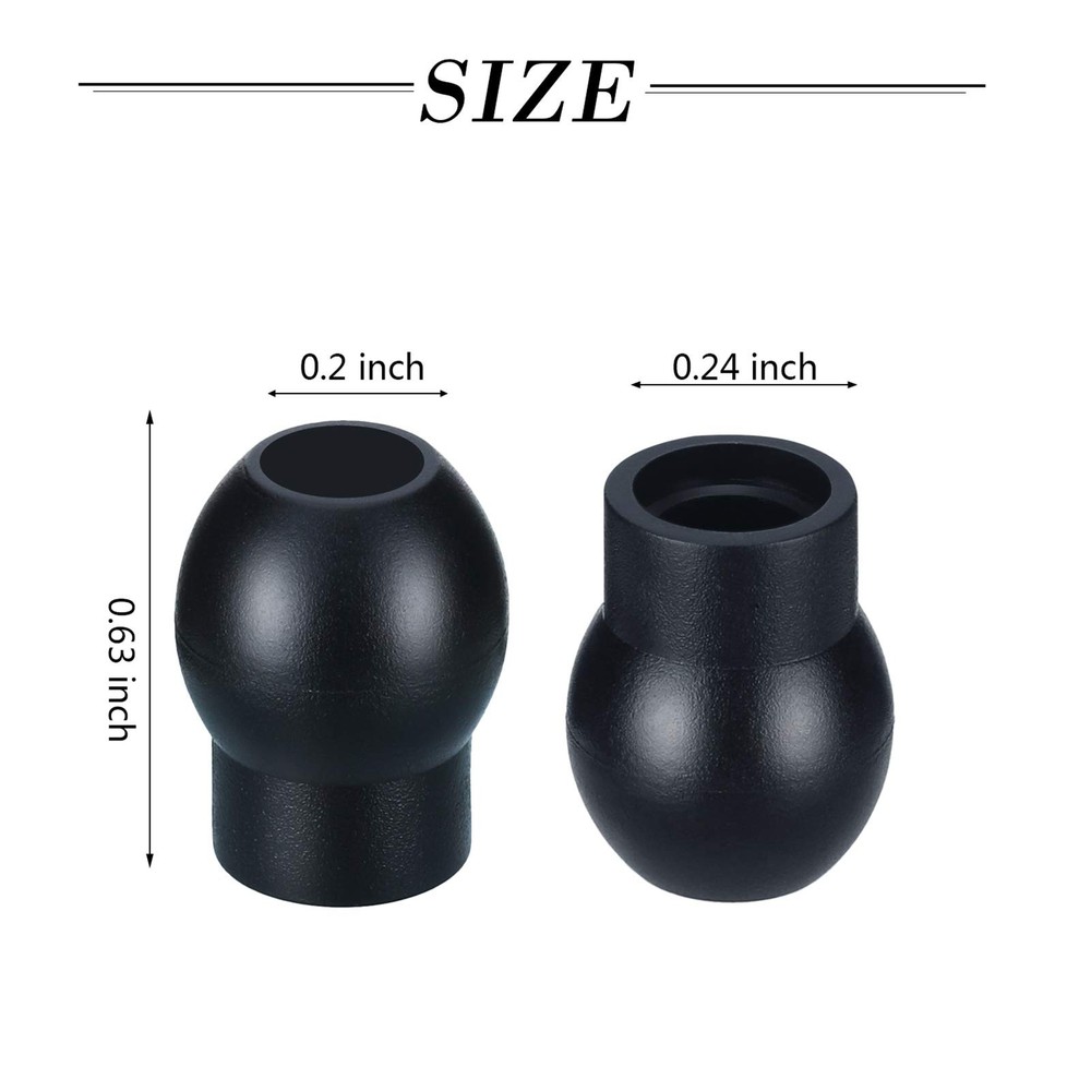 BBTO 36 Pieces Replacement Ear Tips for Stethoscopes, Universal Soft-sealing ...