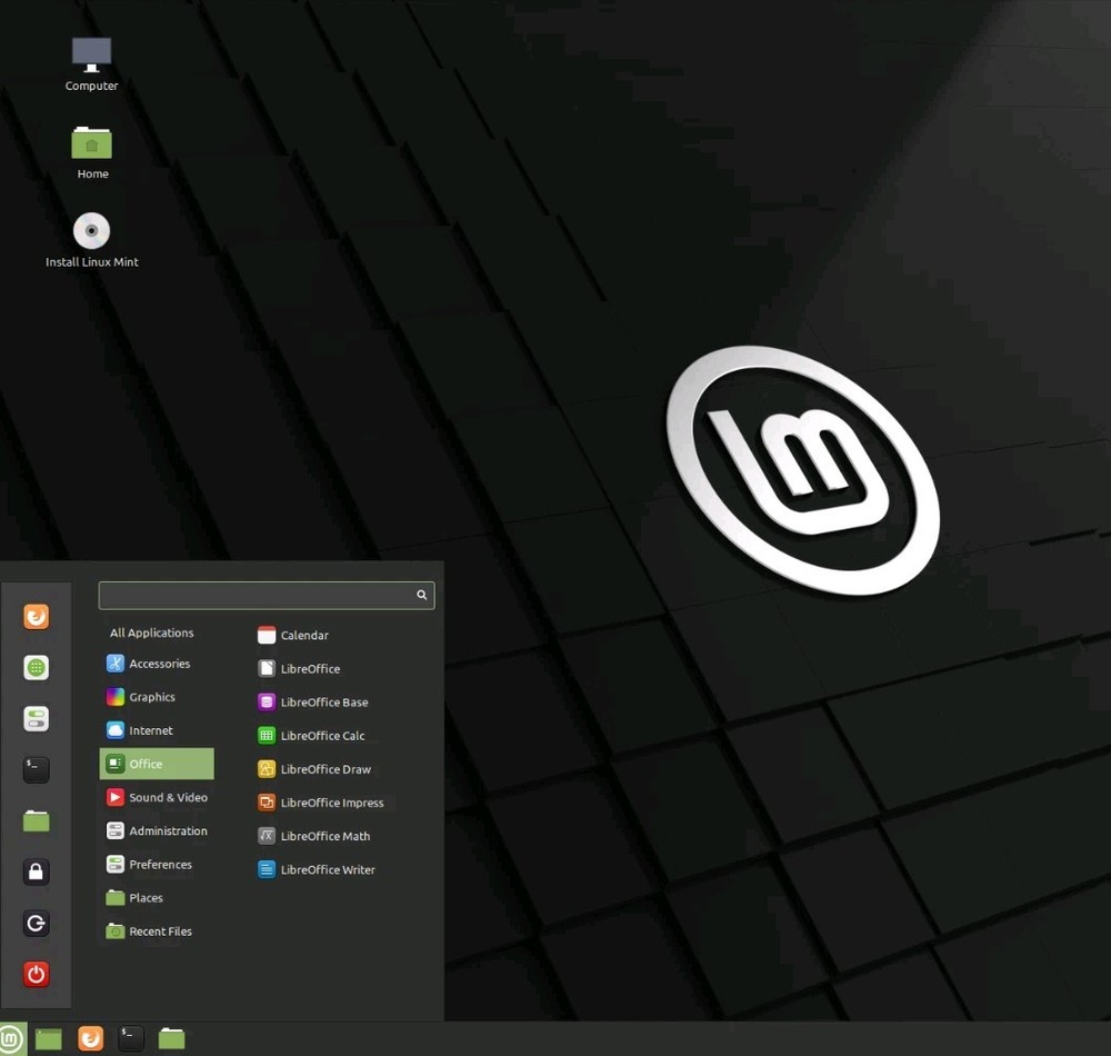Linux Mint Cinnamon V22.3, 64-bit, Bootable Live and Install USB Flash Drive