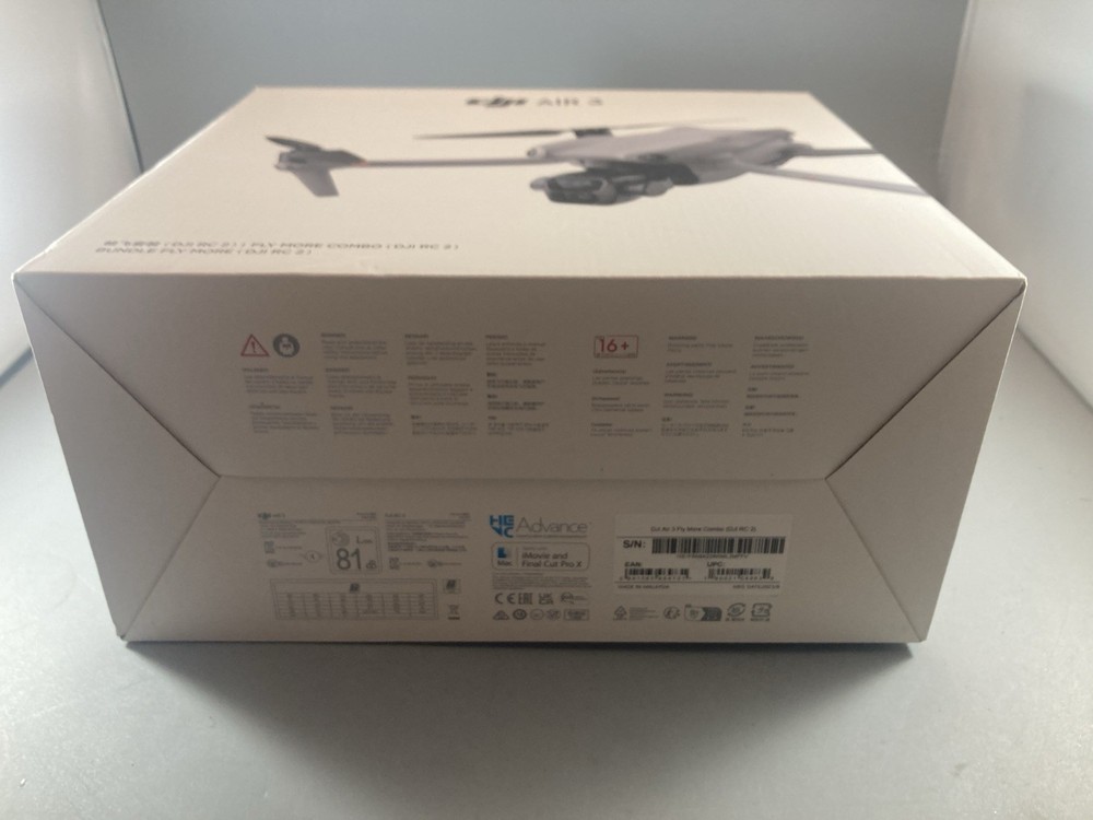 EMPTY BOX ONLY! DJI Air 3 Drone