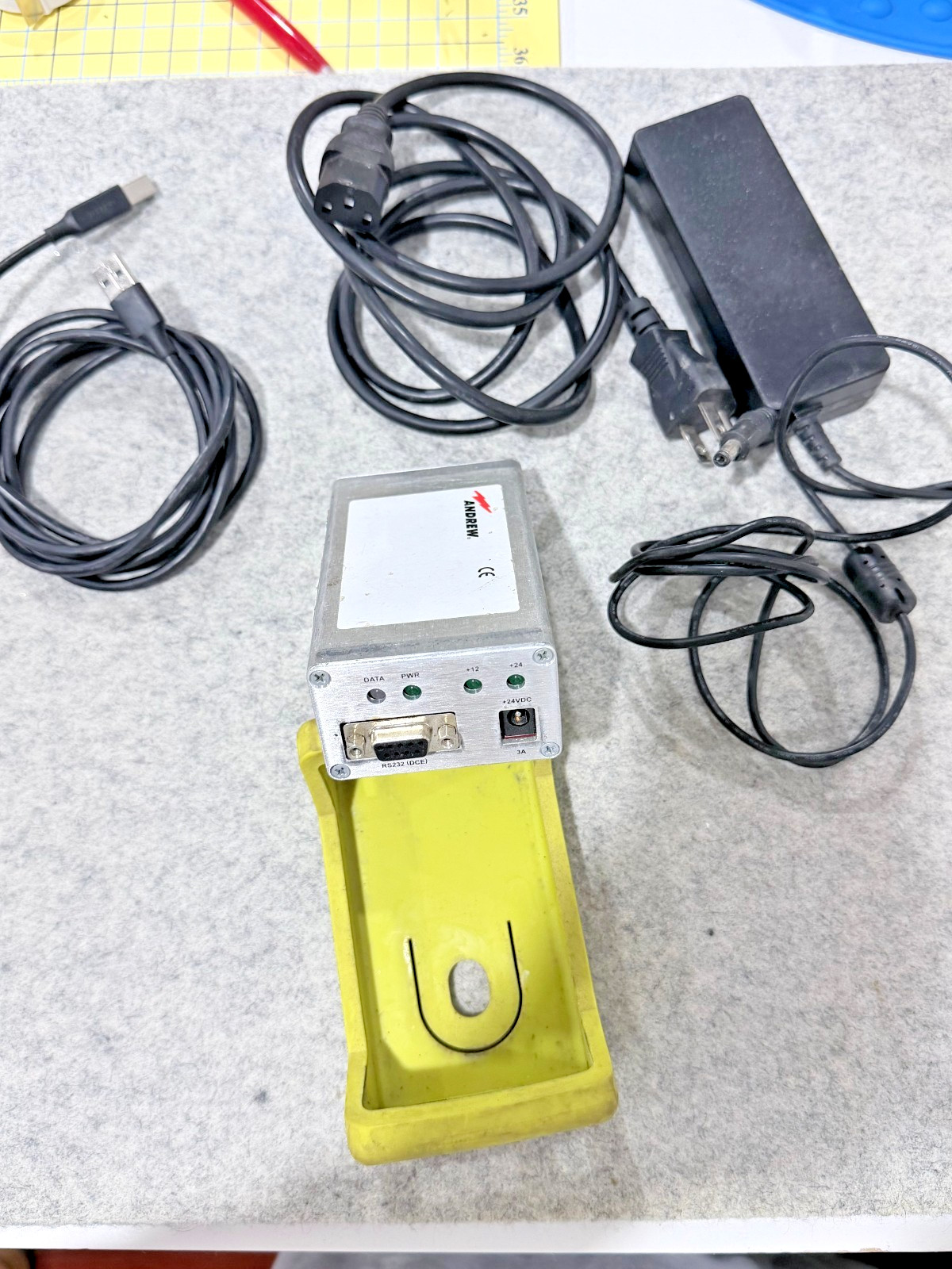 Andrew ATC200-LITE-USB RET Controller AISG Tower Antenna Tilt Tool w/ Mount Used