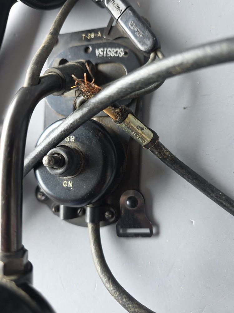 1949 Military Switchboard Service Tech Telephone Handset