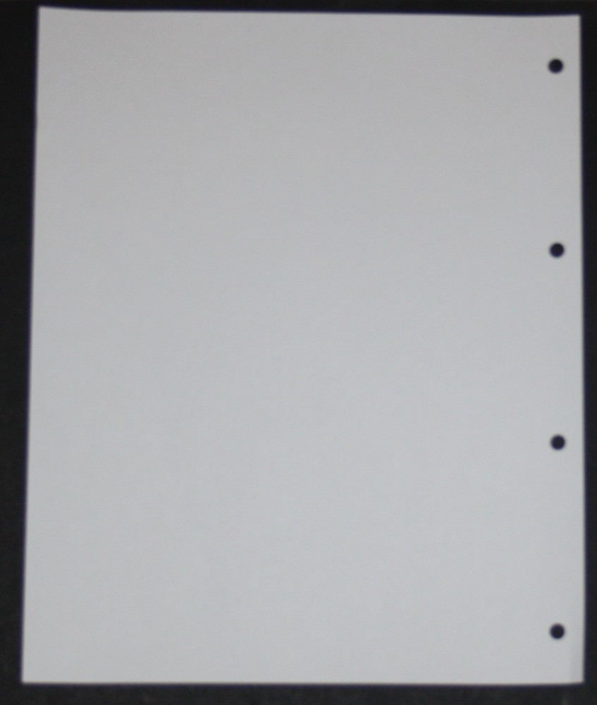 Four ring stamp album leaves - pack of 25