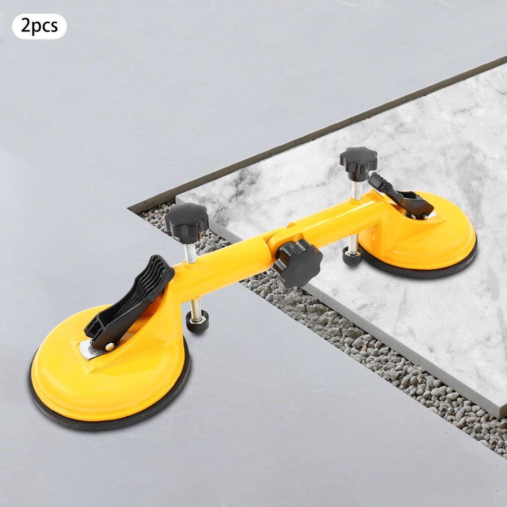 2PCS Adjustable Granite Seam Setter with Powerful Suction Cups, 90-270°
