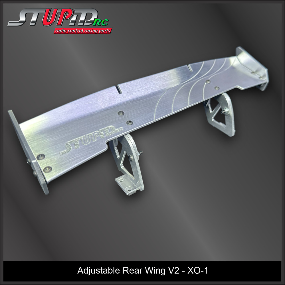 StupidRC XO-1 Adjustable Rear Wing V2