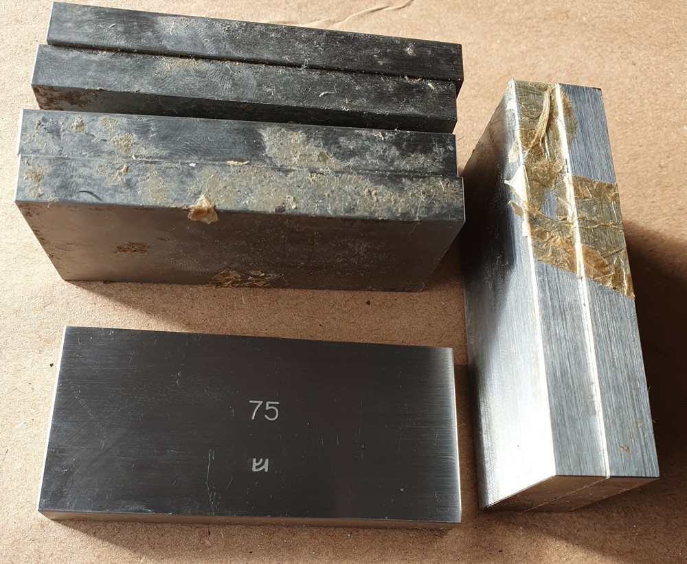 Precision Metric Gauge Block 75.00 mm .