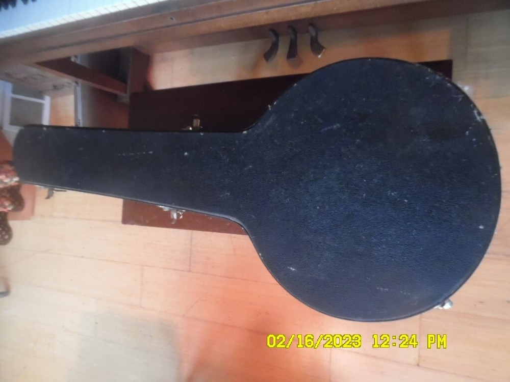 5 string alvarez banjo and hardshell case
