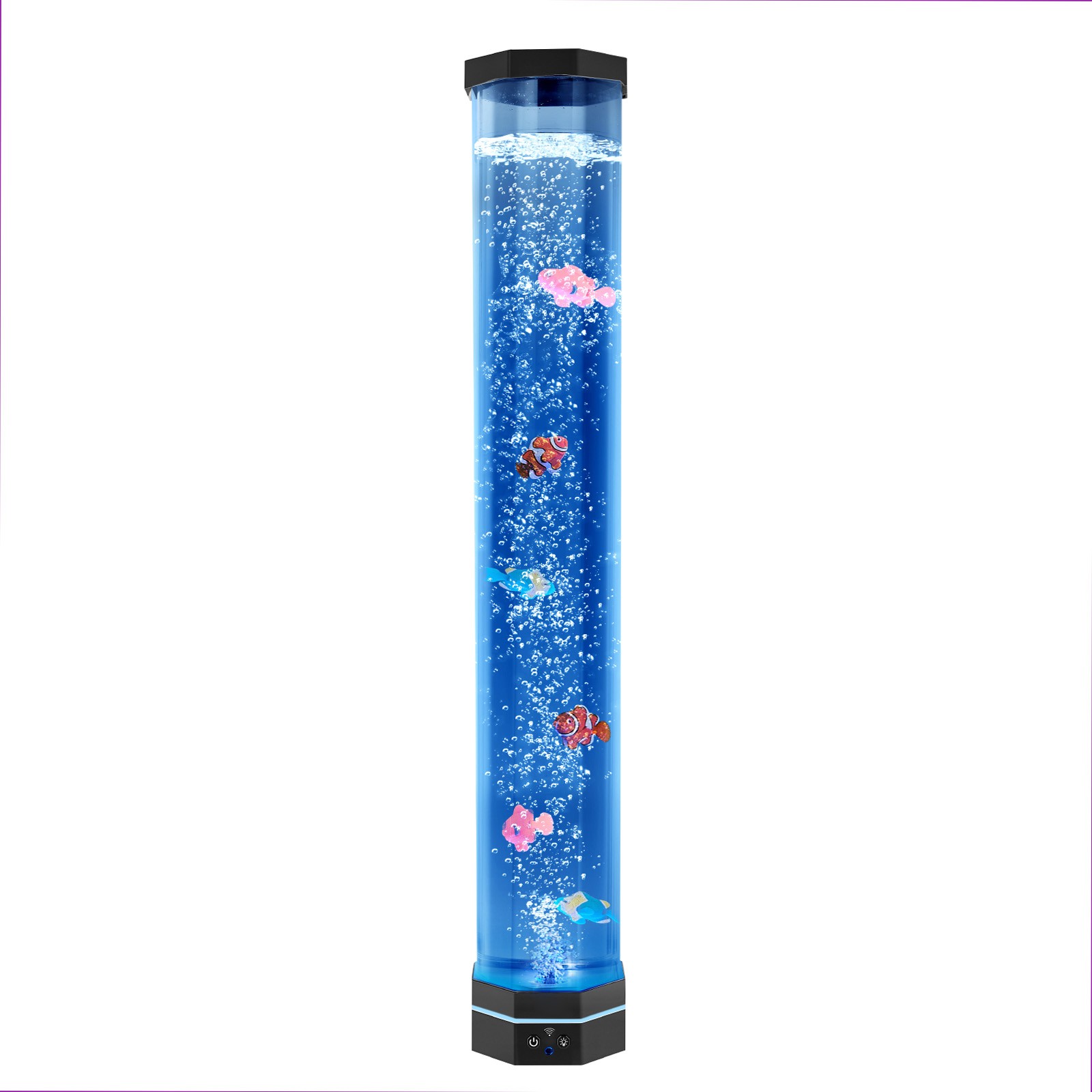 Bubble Tube Lamp 16 Color 2.67 ft Sensory Aquarium Lamp for Relief Calming