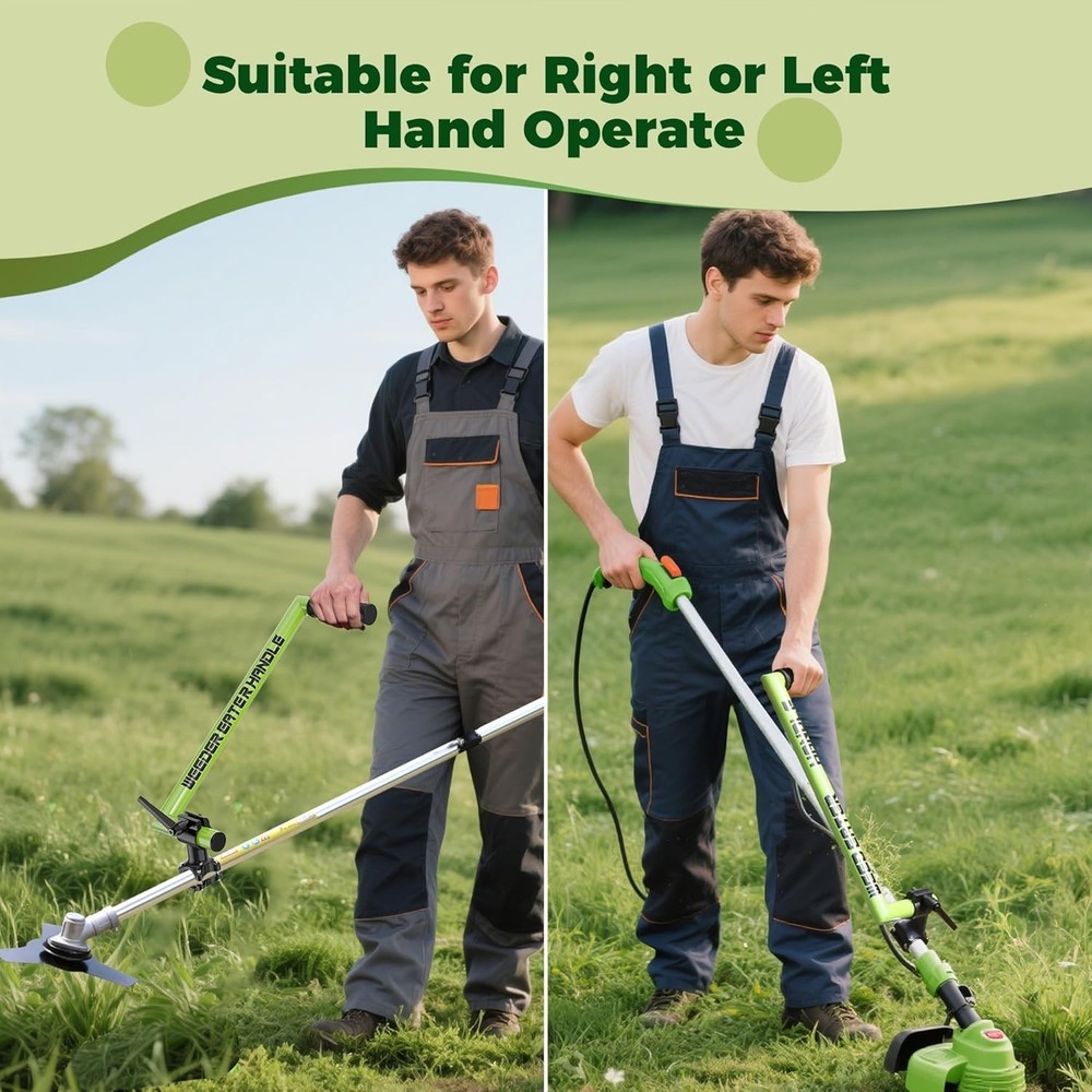 Upgraded Weed Eater Handle Ergonomic String Trimmer Handle with Adjustable Sh...