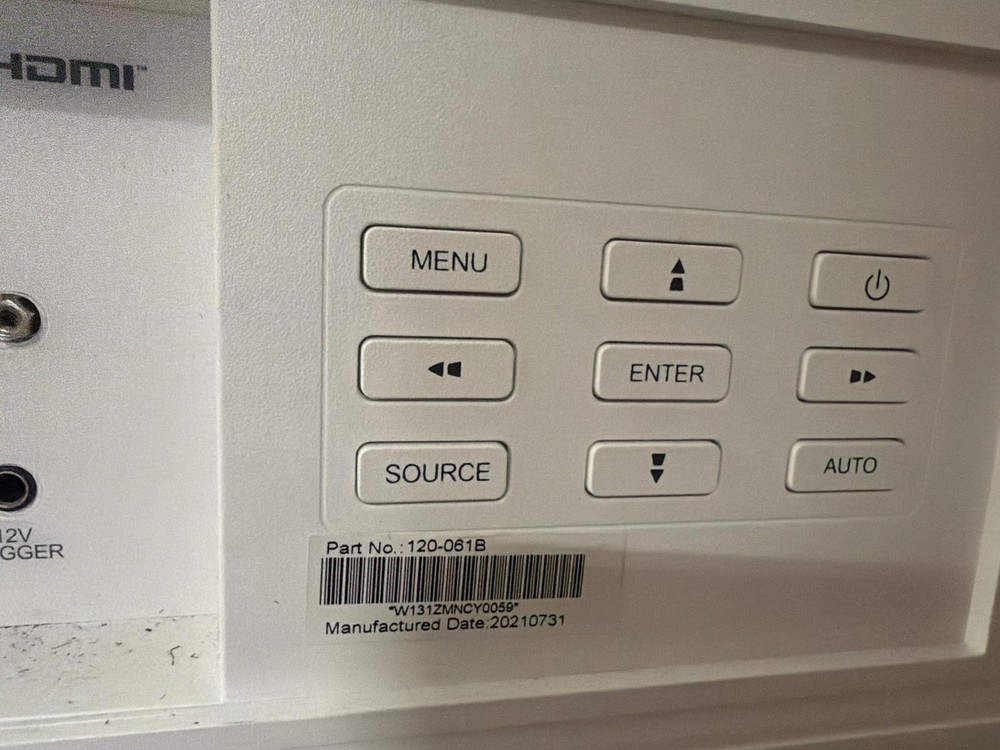 DIGITAL VISION E-VISION LASER 6500 ii DLP PROJECTOR WITH REMOTE CONTROL