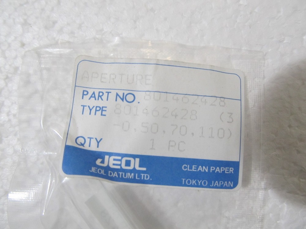 JEOL Aperture Objective 801462428