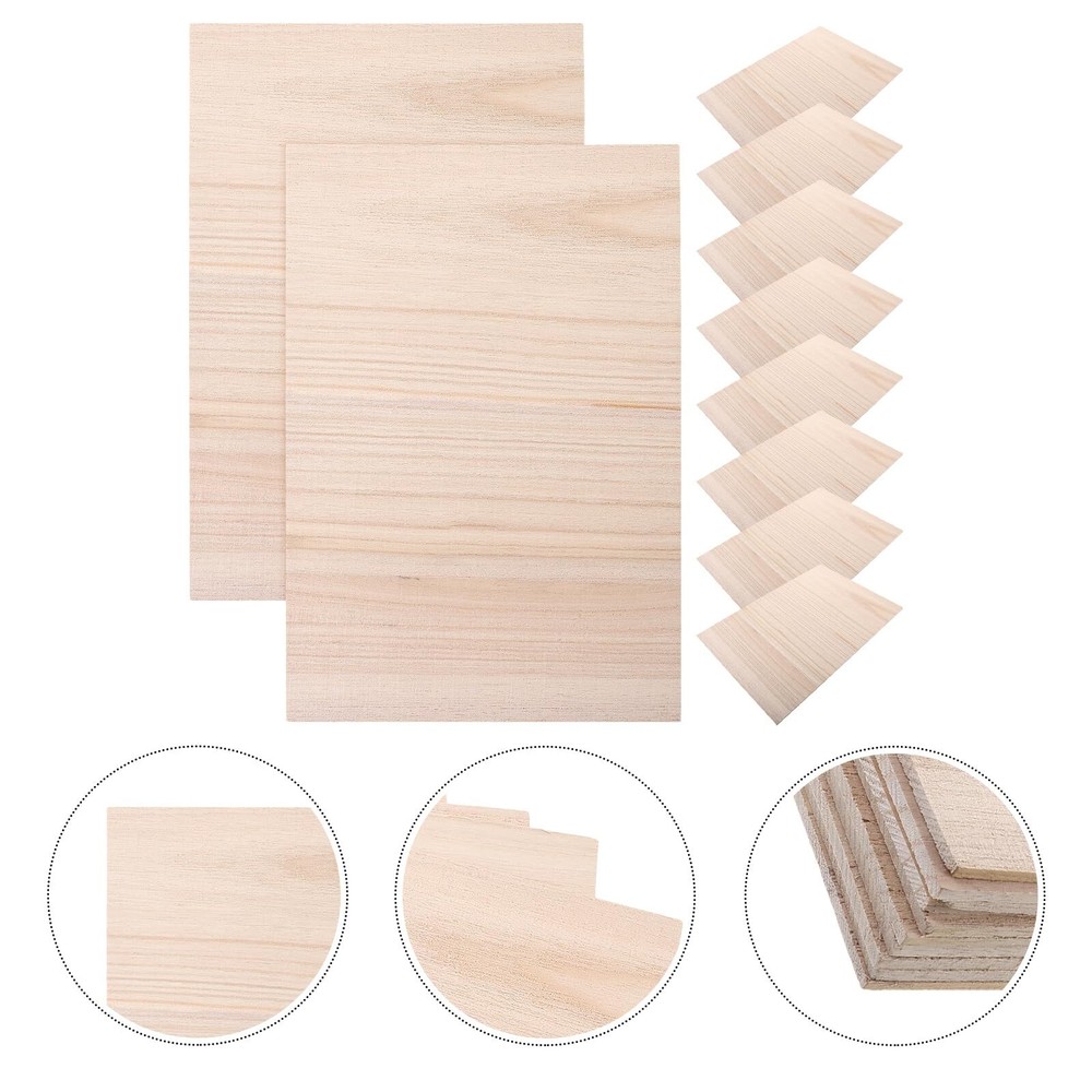10pcs Wood Breaking Board Karate Performance Board Taekwondo Practicing Board...