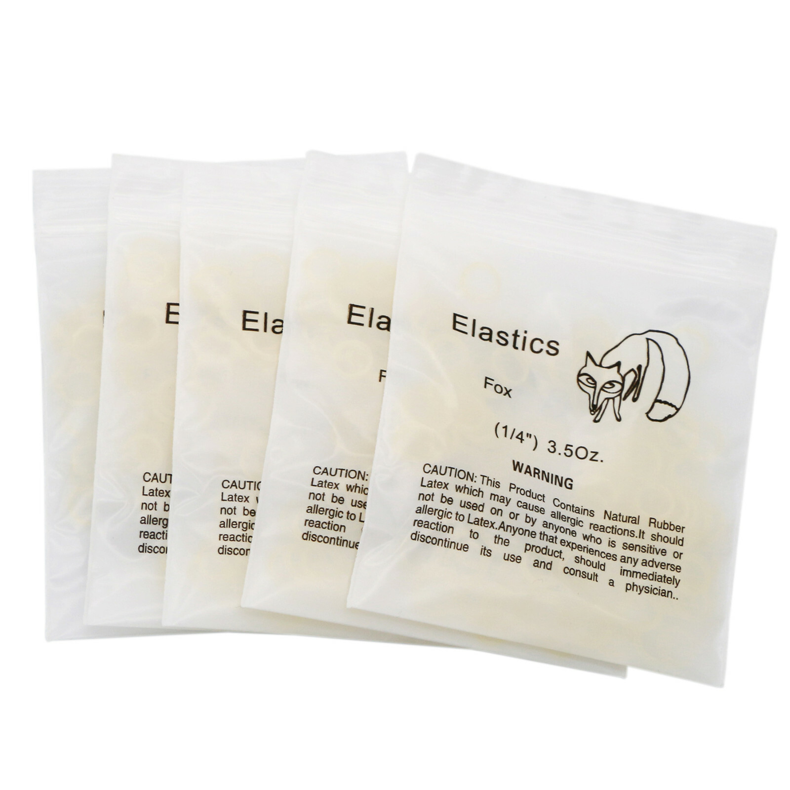 US Dental Orthodontic Elastics Rubber Bands Ortho Latex Braces 3.5 5.0 6.5 OZ