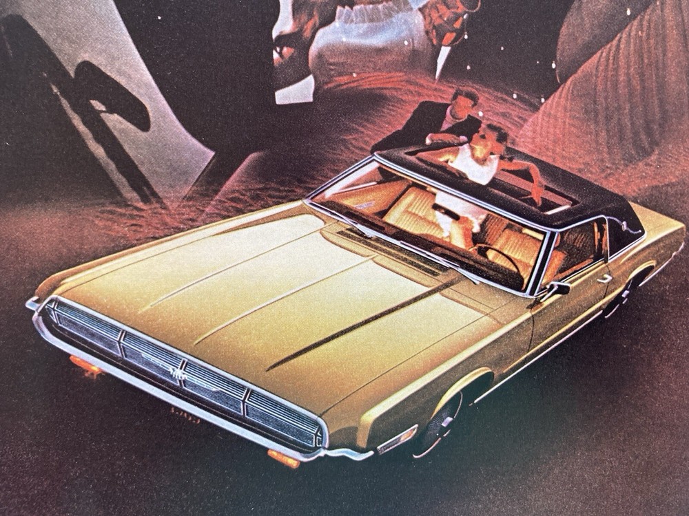 1969 Ford Thunderbird 429 V-8 Print Ad