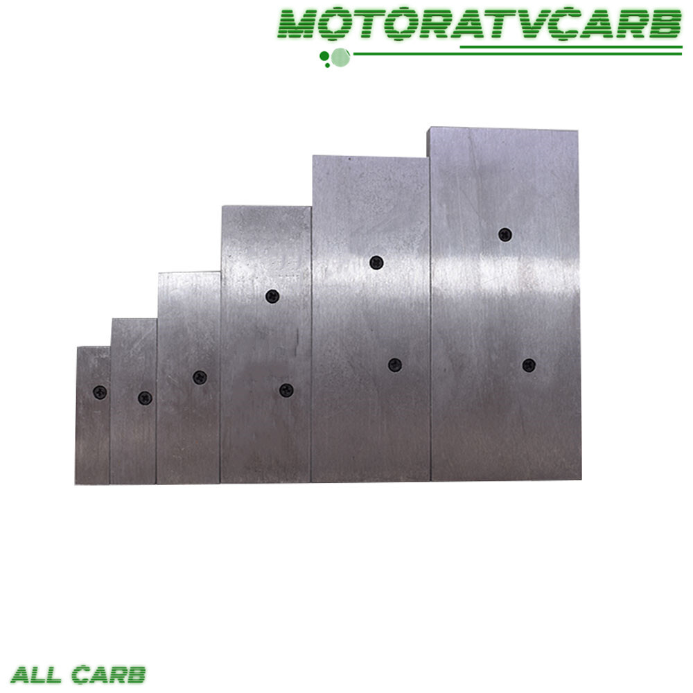 ALL-CARB 6 Pack ADJUSTABLE PARALLEL SET 3/8" - 2-1/4" For Layout Inspection