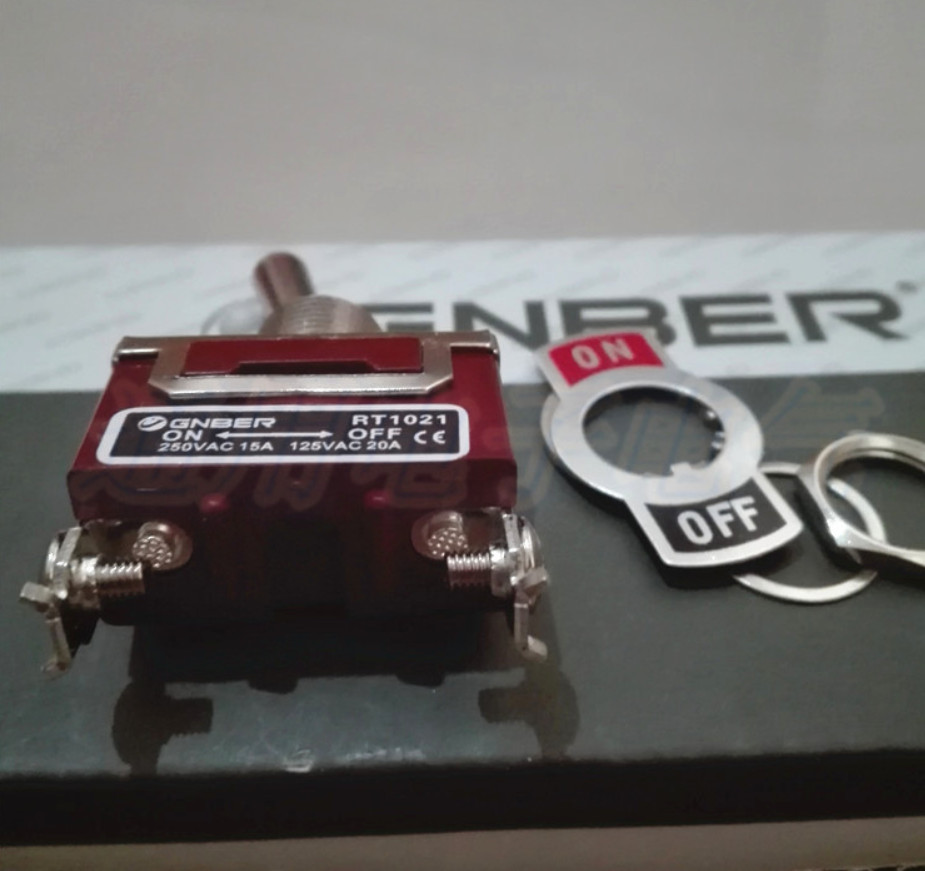 10PCS New Gnber RT1021 RT Toggle Switches