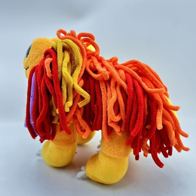 Game cartoon plush doll - Perfect Creature Yarnaby Rainbow-Mane Lion Plush Toy