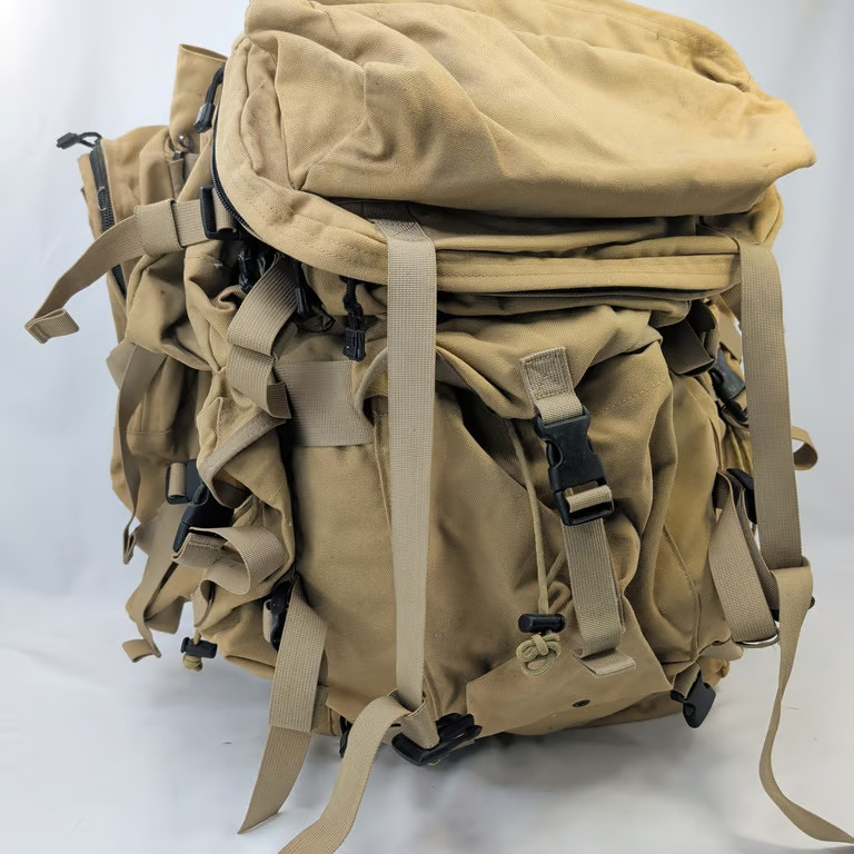 Blackhawk SOF Ruck Sack Military Tactical Backpack External Frame Coyote Tan