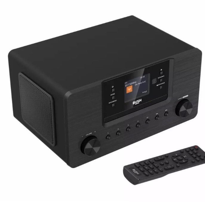 Bush All-In-One Bluetooth CD DAB+ Micro System