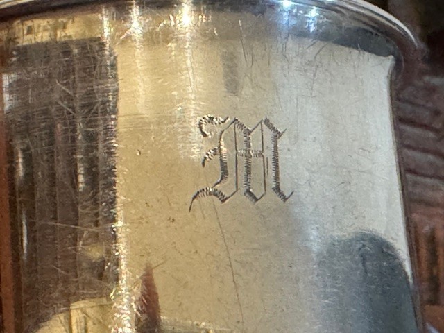 Vintage 950 Sterling Silver Baby Cup (46 grams)