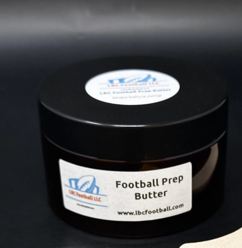 LBC Football Prep Butter Football Mud 8oz Game Prep up to 20 Footballs
