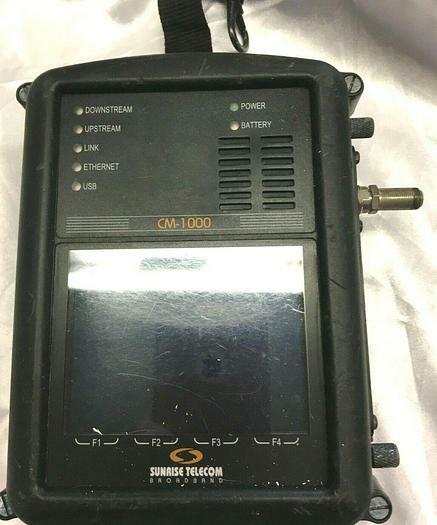 Sunrise Telecom Digital Network Analyzer W/O Accessories Working CM-1000