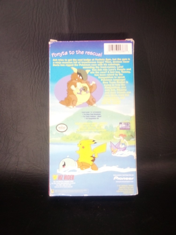 Pokemon The Great Race VHS 1998