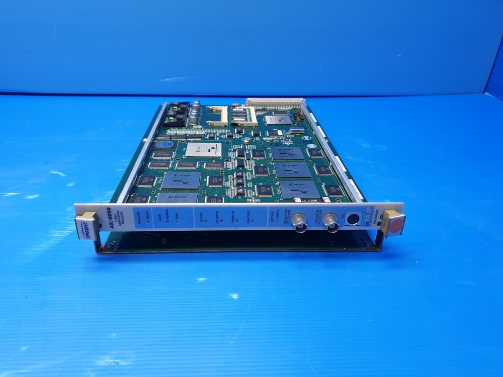 Spirent Adtech AX/4000 1Gbps Generator/Analyzer 500002 + OC12V3 Generator 15303