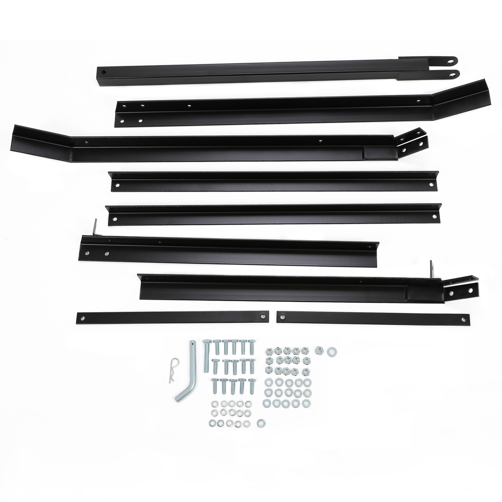 Tow Behind Drag Harrow 72" Width For Garden Lawn Tractor Adjustable Center Bars