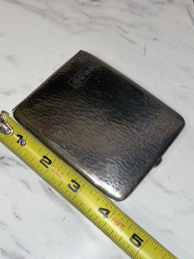 Vintage Elgin Sterling Silver Cigarette Case - Made In U.S.A
