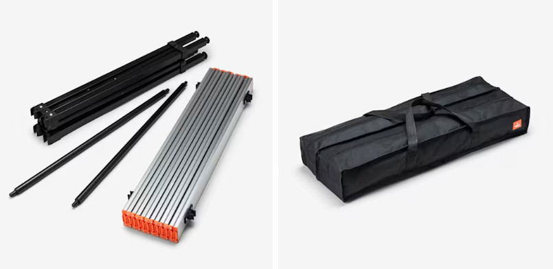 Large Roll-Top Camp Table