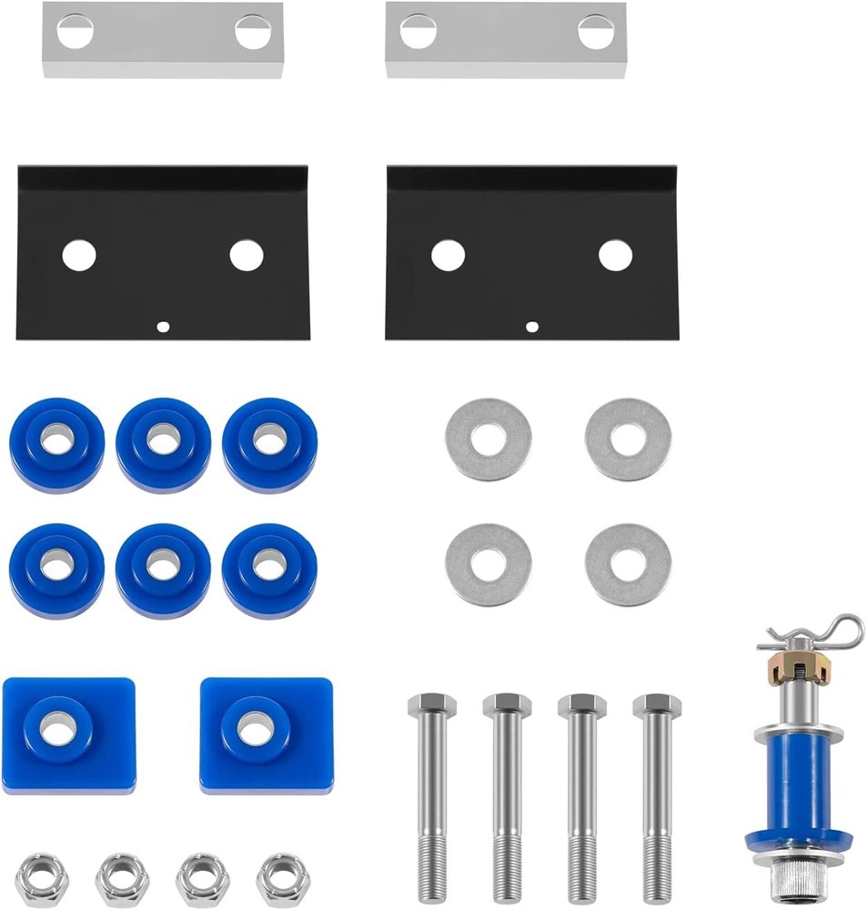 Engine Hood Hinge Pivot Bolt Kit for Peterbilt 378 379 Mounting Bolt Kit