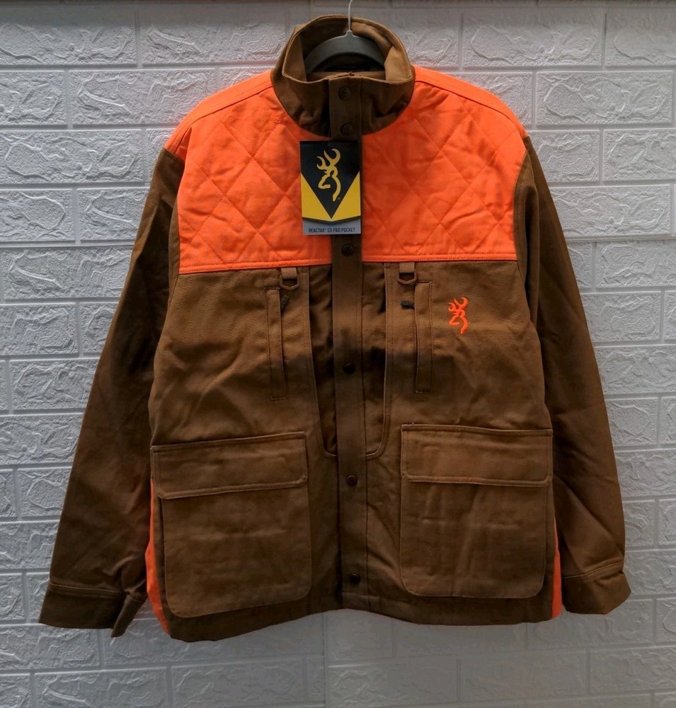 New Browning Upland Jacket Tan Men's Size L