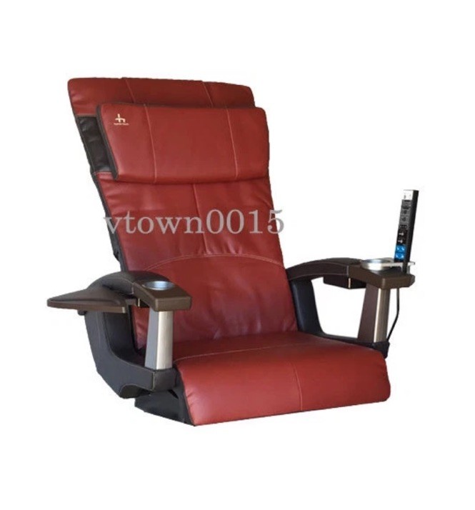 Cover Set for Pedicure Chair Red