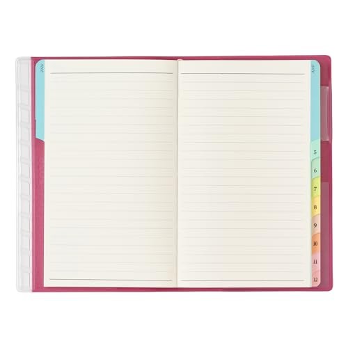 NOLTY 2202 Pagem Weekly Compact - iMemo Monday (Raspberry)