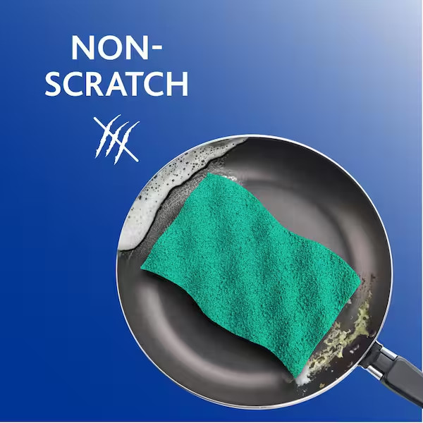 O-Cedar Multi-Use No Scratch Scrunge 8 Scrunge Sponges