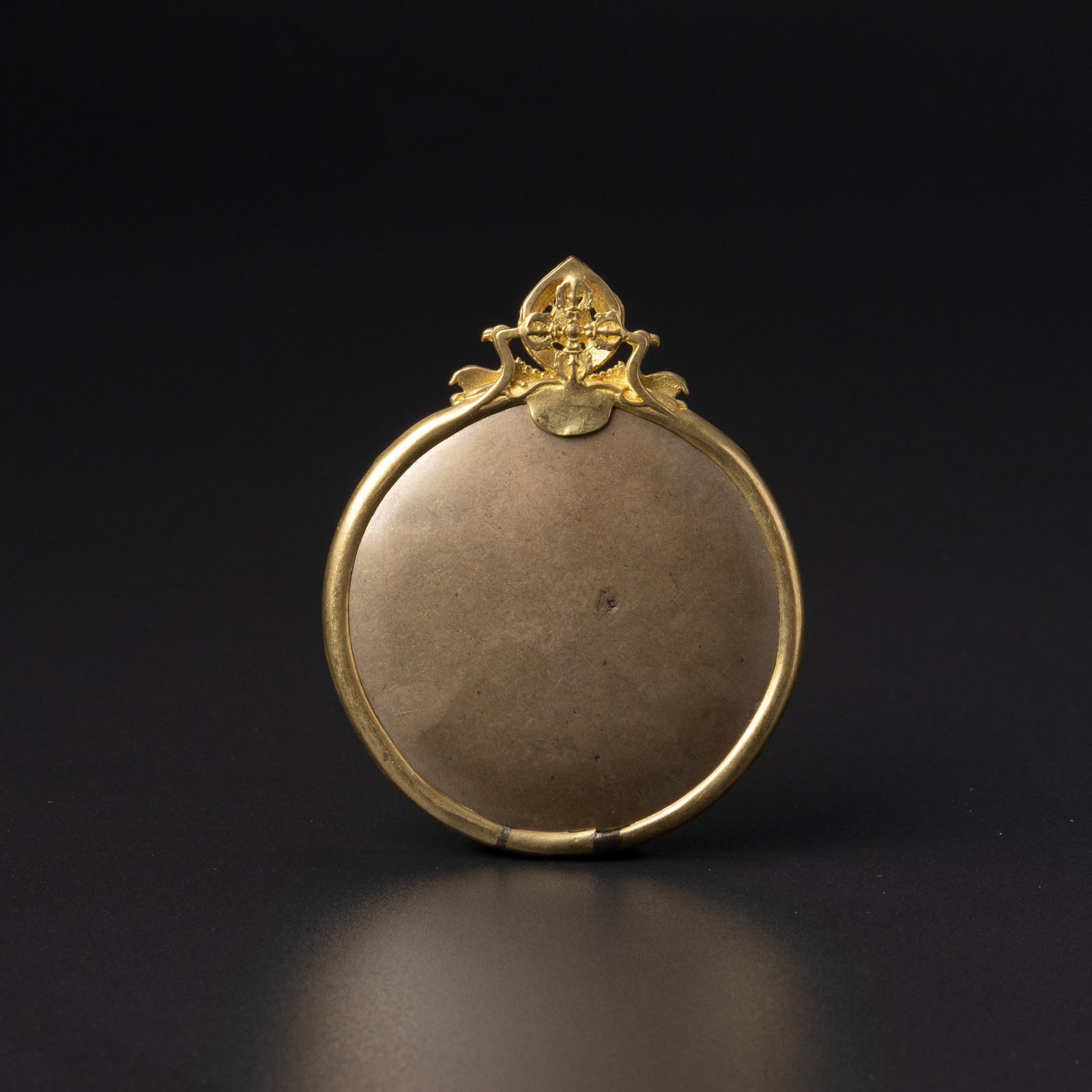 Antique Tibetan Bronze Amulet Pendant