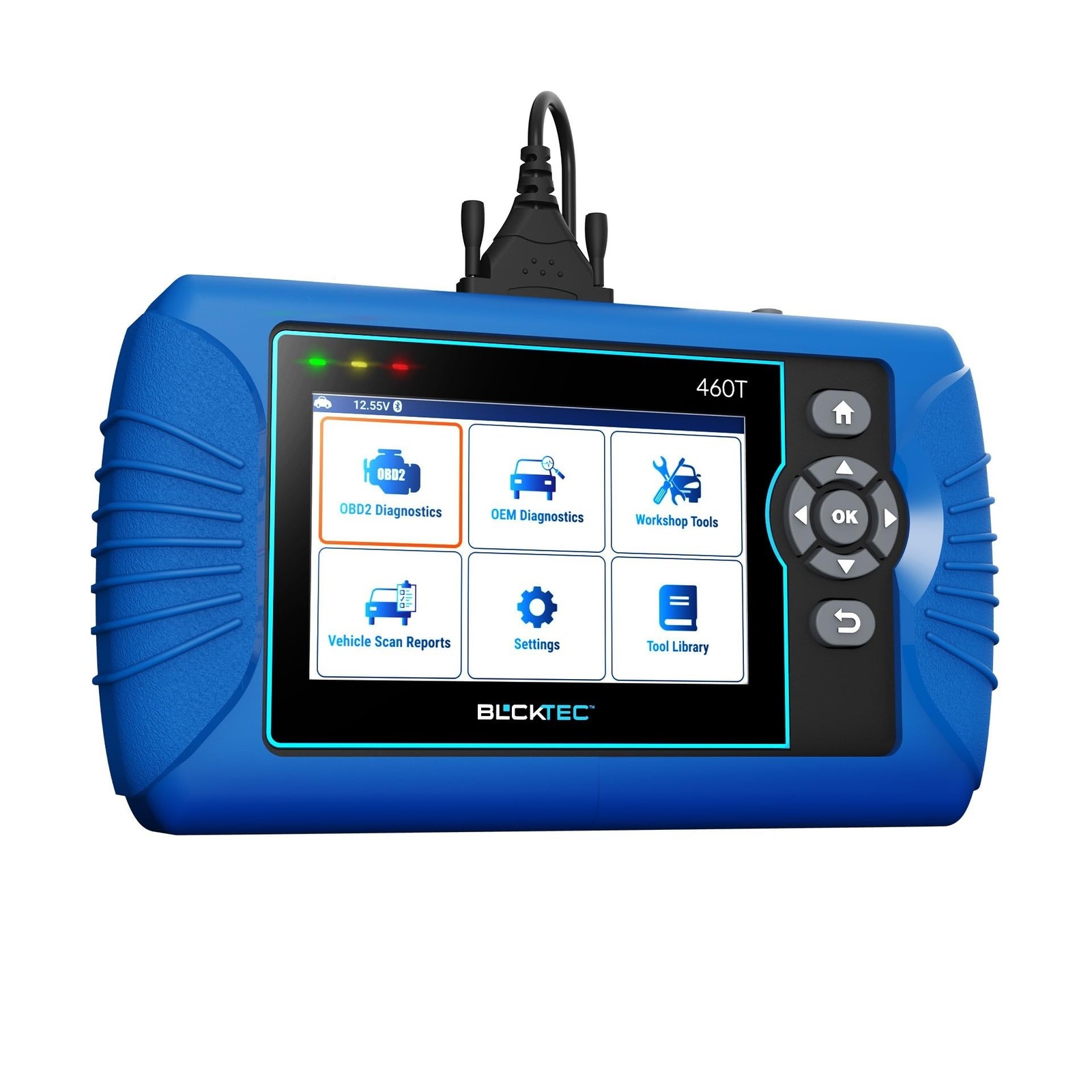 BLCKTEC 460T OBD2 Scanner Car Code Reader Engine ABS SRS Transmission Diagnos...
