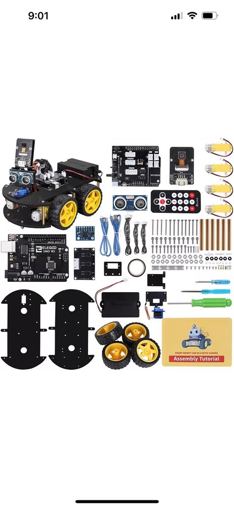 NEW Elegoo UnoR3 Project Smart Robot Car Kit V 3.0 Plus Programming Engineering