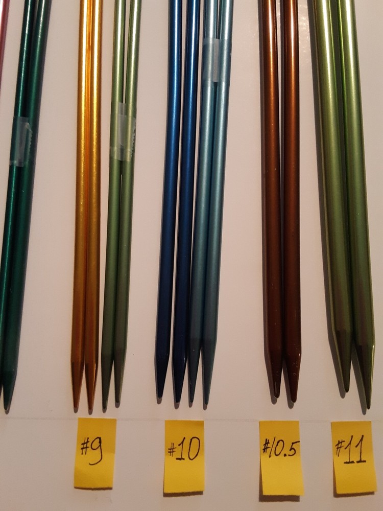 21 Complete Sets Single Point Knitting Needles Boye, Bates, other, 14", 10"