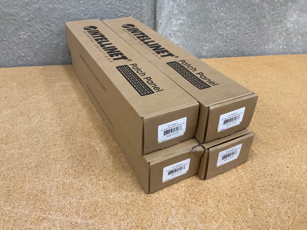 Intellinet INT Patch Panel 48 Port Cat6 UTP