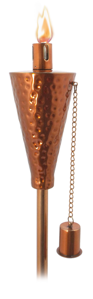 Anywhere Torch -Hammered Copper Cone(2 pk) TALL