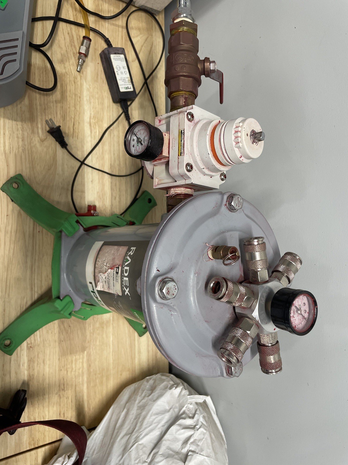 RPB Gas Monitor, Radex Air Filter, T-Link Respirator